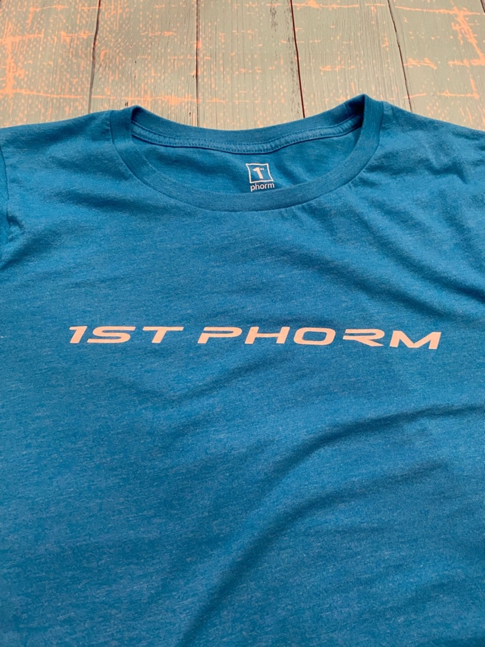 1st Phorm Blue Logo Tee - Picture 9 of 9